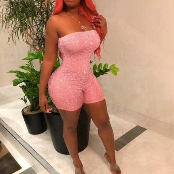 Sparkle Jumpsuit - Picture 2 of 2